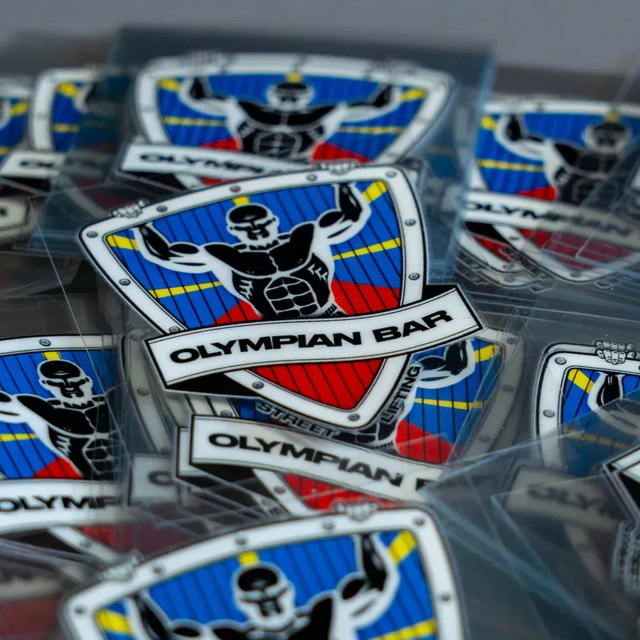 Olympian Bar · Stickers